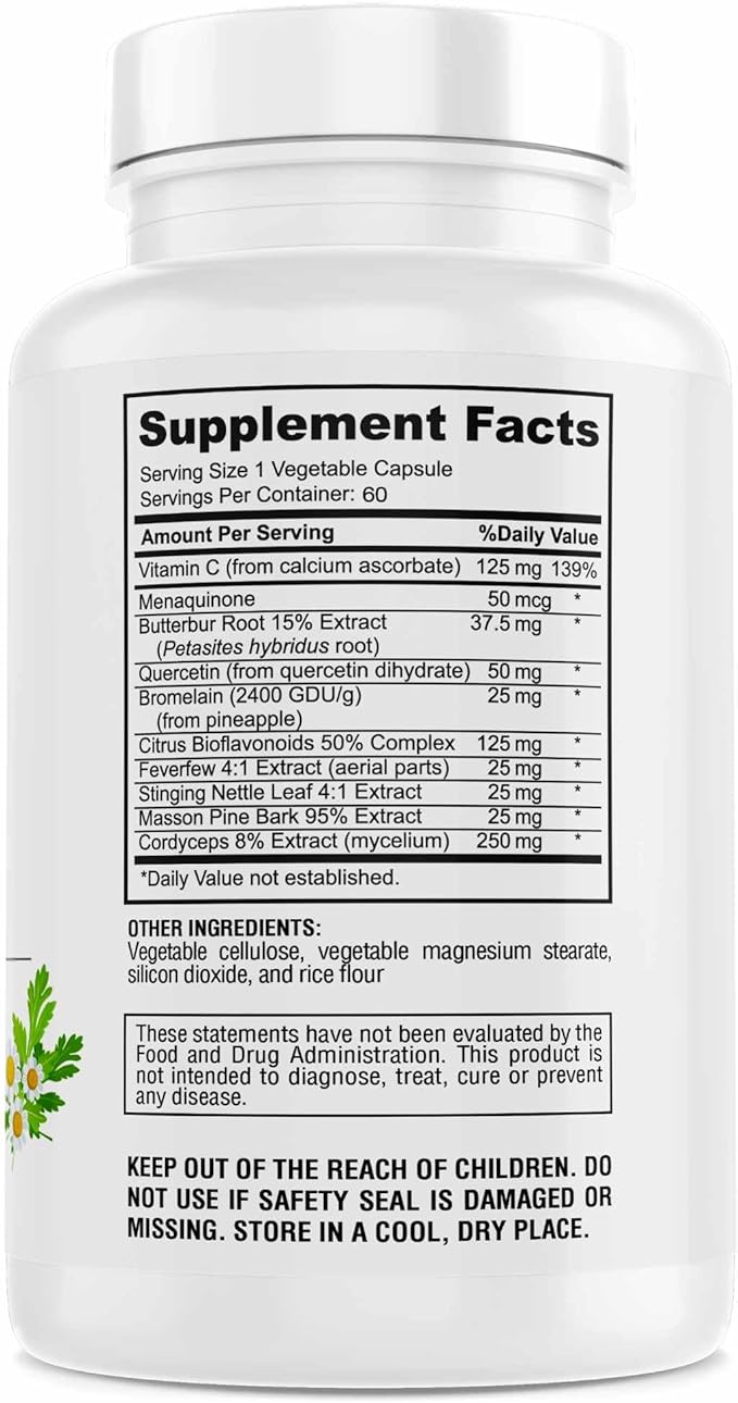 Lung Support - Helps You Breathe 60 Capsules