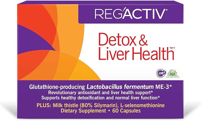 REG'ACTIV Detox & Liver Health, 60 ME-3