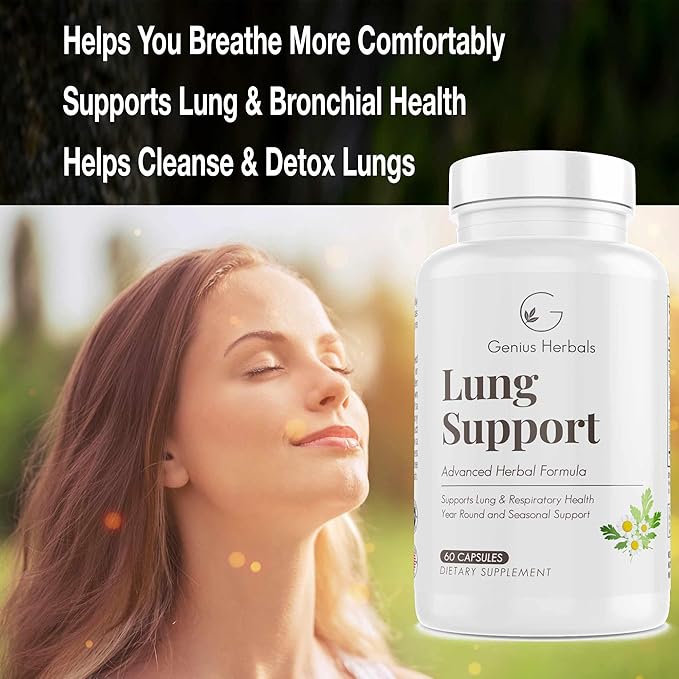 Lung Support - Helps You Breathe 60 Capsules