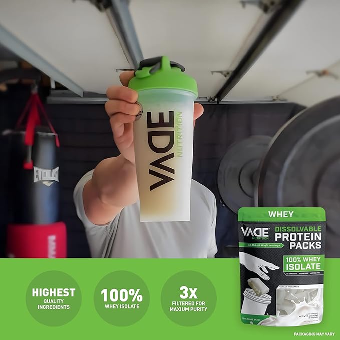 VADE Nutrition Dissolvable Protein Packs 100% Whey 30 Packets