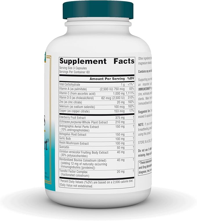 Source Naturals Wellness ImmuneSmart 180 Capsules