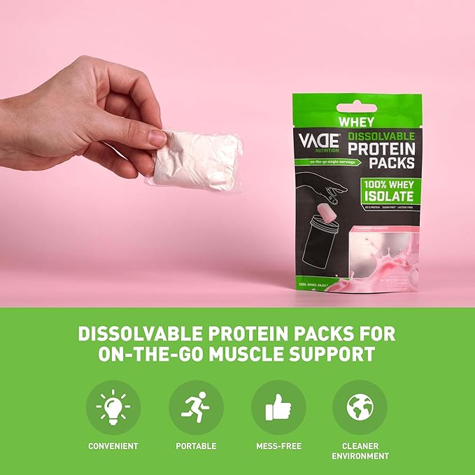 VADE Nutrition Dissolvable Protein Packs 30 Servings