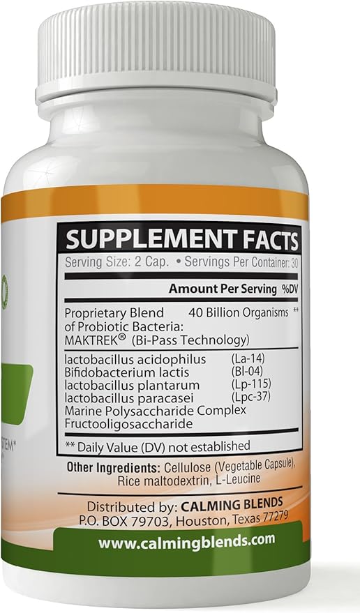 Probiotic, 40 Billion CFU, Bi-Pass Delivery 60 Vegetable