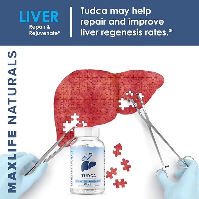 Tudca Liver Support Supplement 500mg 60 60 SERVINGS