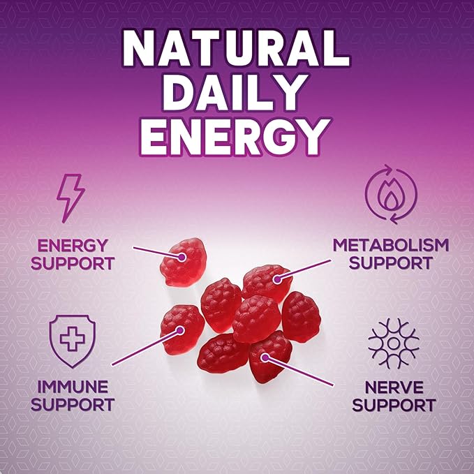 Vitamin B12 Energy Gummies 4500mcg Chewable B-12 Gummy 120 Gummies