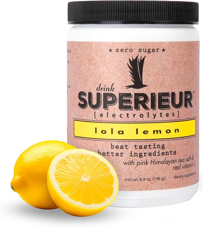 Superieur Electrolytes – Plant Based Electrolyte (70 Servings)