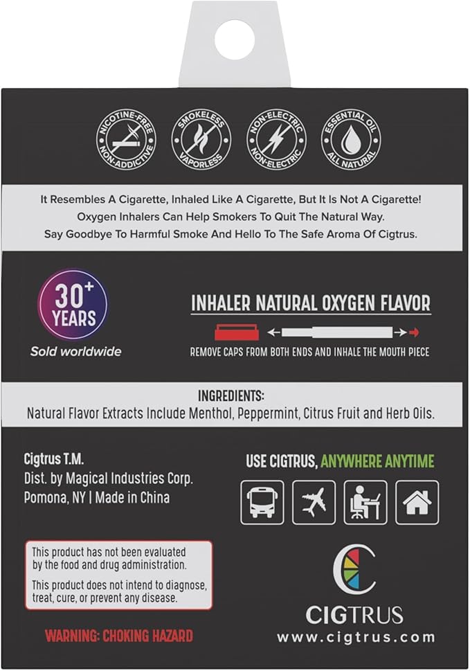 Natural Nicotine-Free & Tobacco-Free Smoking Alternative (6-Piece)
