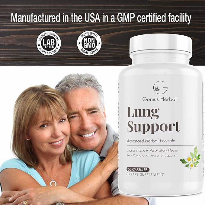 Lung Support - Helps You Breathe 60 Capsules