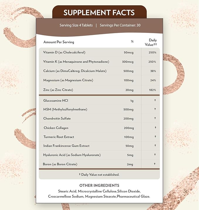 TERRA ORIGIN Joint & Bone Tablets