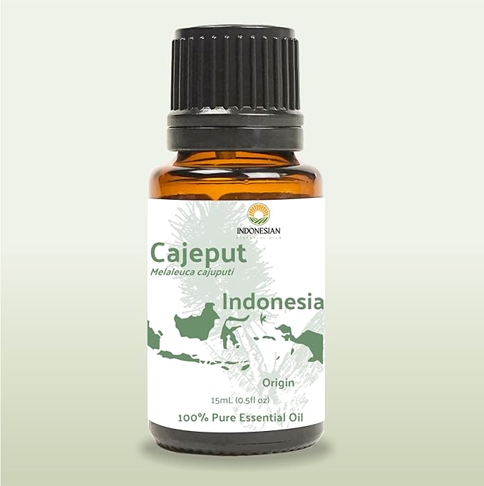Cajeput Essential Oil (2lbs) - Direct from Central Java, Indonesia - Essential Oils for Diffusers Aromatherapy; Essential Oils for Body; Massage Oils | 100% Pure Therapeutic Grade