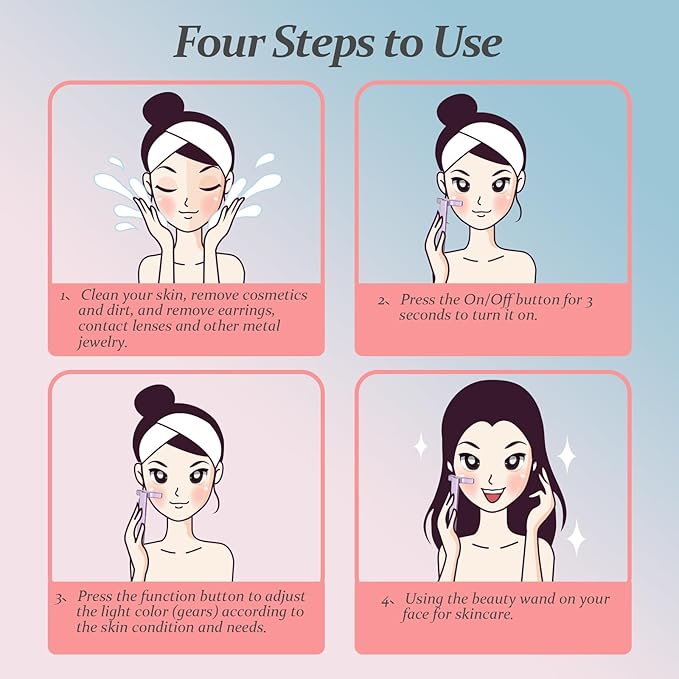 Red Light Therapy for Face, Eyes 7 Color