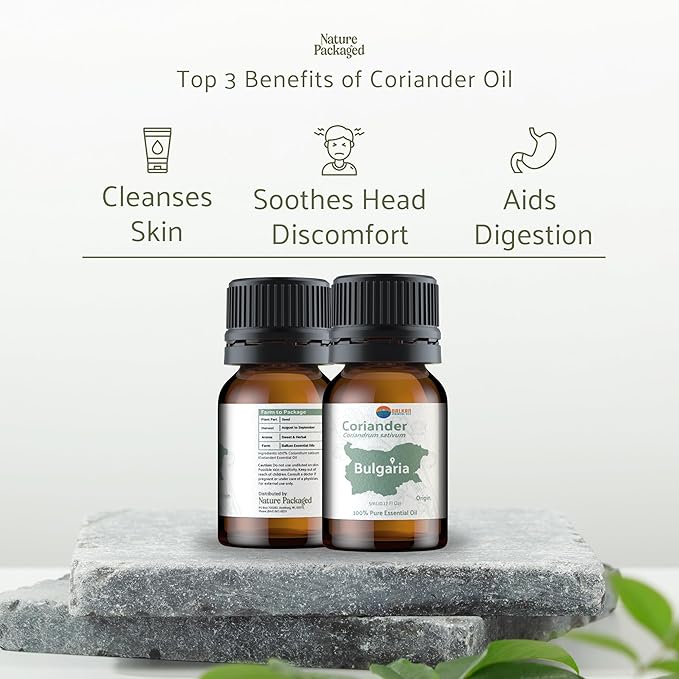Coriander Essential Oil - Direct from Balkan Essential Oils - Pure Aromatherapy Diffuser Oils Scents | 100% Pure Therapeutic Grade (5ml)