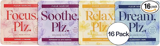 Fleur Marche Everything, Plz Botanical Patch 4 Wellness 16 Patches
