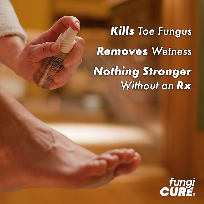 FUNGICURE Intensive Spray, Antifungal Treatment, Kills 6 Types 2 Fl 2)