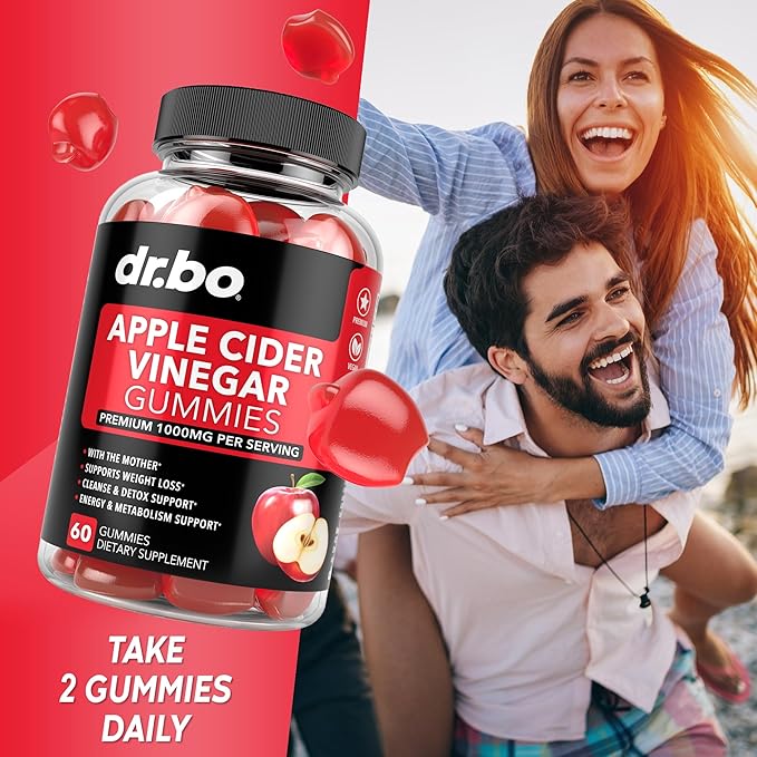 ACV Apple Cider Vinegar Gummies 1000MG Apple