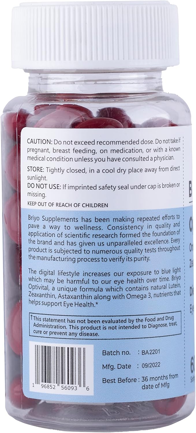 Optivital for Eye Health 3 - 60 Count