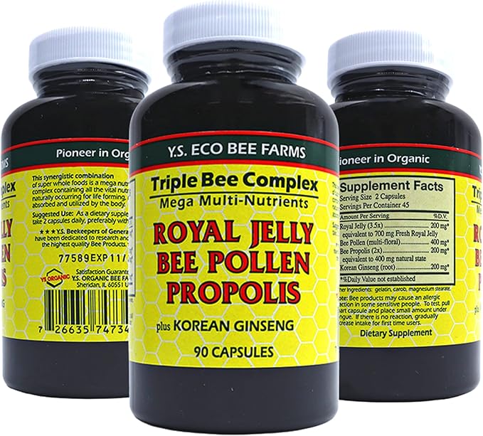 Worldwide Nutrition Y.S. Eco Bee Farms 90 Ct