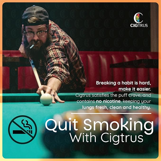 Natural Nicotine-Free & Tobacco-Free Smoking Alternative (6-Piece)