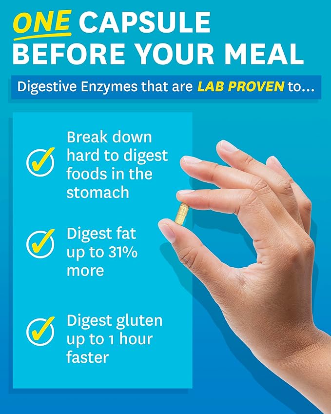 Zenwise Health Digestive Enzymes for Gut Health -60 CT
