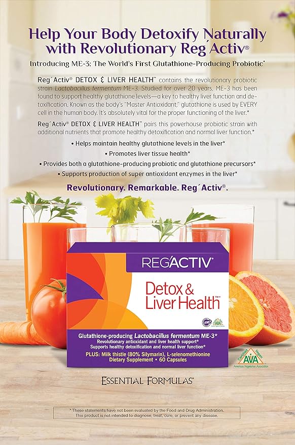 REG'ACTIV Detox & Liver Health, 60 ME-3