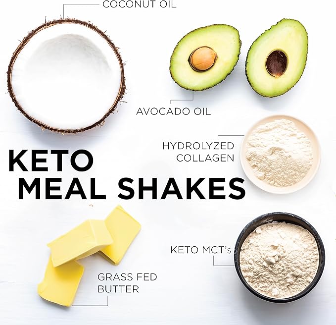 Keto Science Ketogenic Meal Shake Chocolate (14 servings), 20.49 Oz
