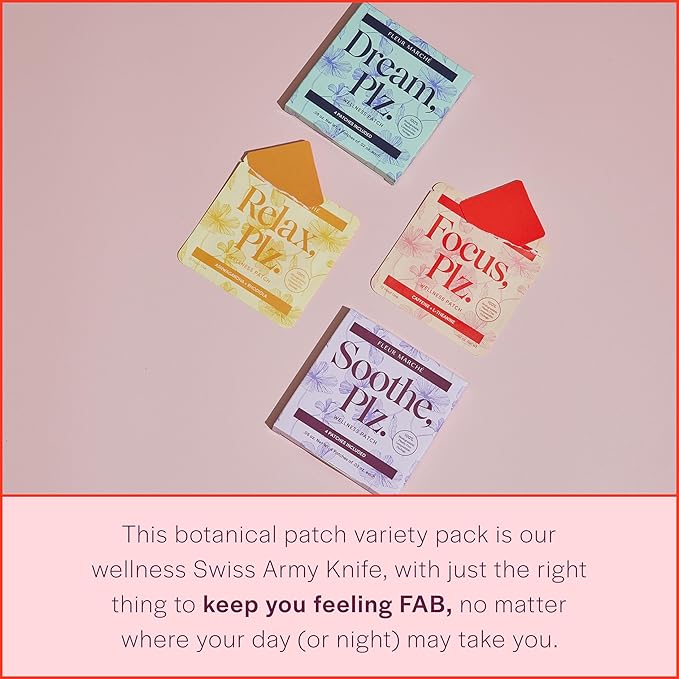 Fleur Marche Everything, Plz Botanical Patch 4 Wellness 16 Patches
