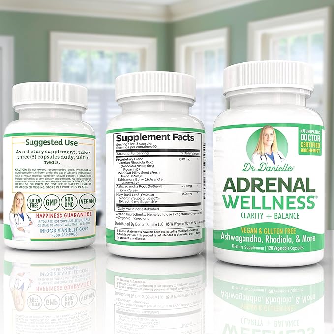 Adrenal Wellness Ashwagandha & More 120 Capsules