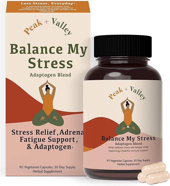 Peak + Valley Stress Relief Supplement 90 Ct