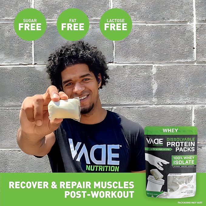VADE Nutrition Dissolvable Protein Packs 100% Whey 30 Packets