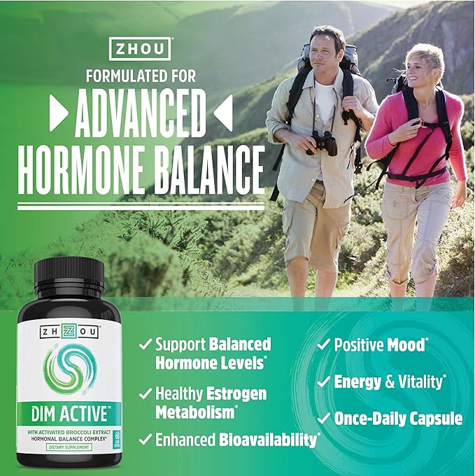 Zhou DIM Active 250mg DIM 60 Capsules