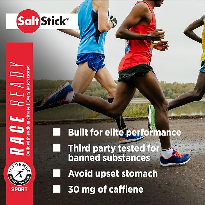 SaltStick Electrolytes with Caffeine D3 - 100 Count