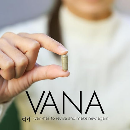 VANA Ayurvedic Wellness 60 Servings, 120 Capsules