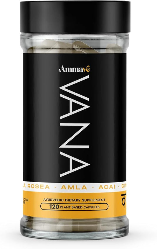 VANA Ayurvedic Wellness 60 Servings, 120 Capsules