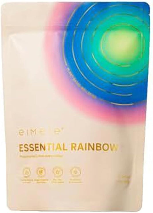 | Essential Rainbow | Superfood Powder for Gut Health, Energy & Immunity Support | 77 Nutrients | Digestive Enzymes, Prebiotics, Probiotics, Antioxidants & Fiber | Non GMO | 30 Serves (360g)