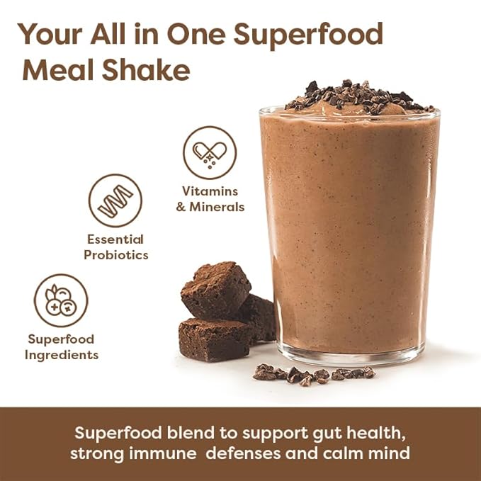 310 Nutrition All-In-One Meal Replacement Shake - Fiber-Rich Vegan Superfood Blend with Natural Sweeteners - Low Carb, Keto & Paleo Friendly, Gluten-Free, 26 Essential Vitamins & Minerals, Chocolate Bliss, 28 Servings