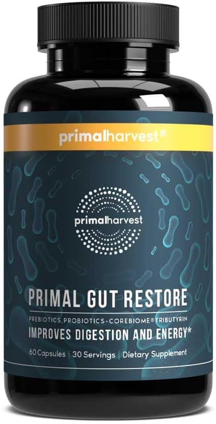 Primal Harvest Restore for Gut Health, 60 CT
