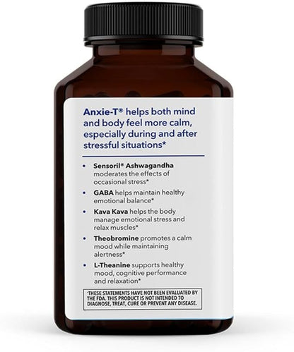 Anxie-T - Stress Relief Supplement - 120 Capsules