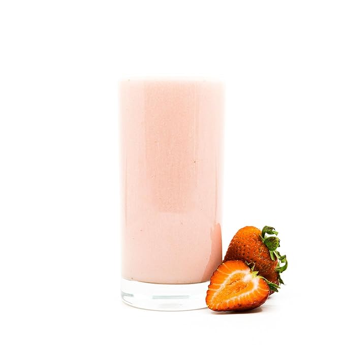 WonderSlim Keto Smoothie with C8 MCT Oil, Strawberry Yogurt, Low Carb, No Sugar, Gluten Free (7ct)