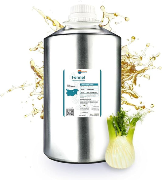 Fennel Essential Oil (Sweet Fennel) - Direct from Balkan Essential Oils - Pure Aromatherapy Diffuser Oils | 100% Pure Therapeutic Grade (25Lbs)
