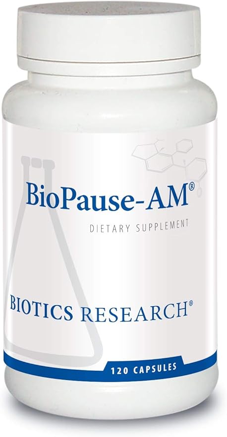 Biotics Research BioPause AM Menopausal, Women’s Health, Herbal Blend to Support Natural Hormonal Balance, 120 Capsules