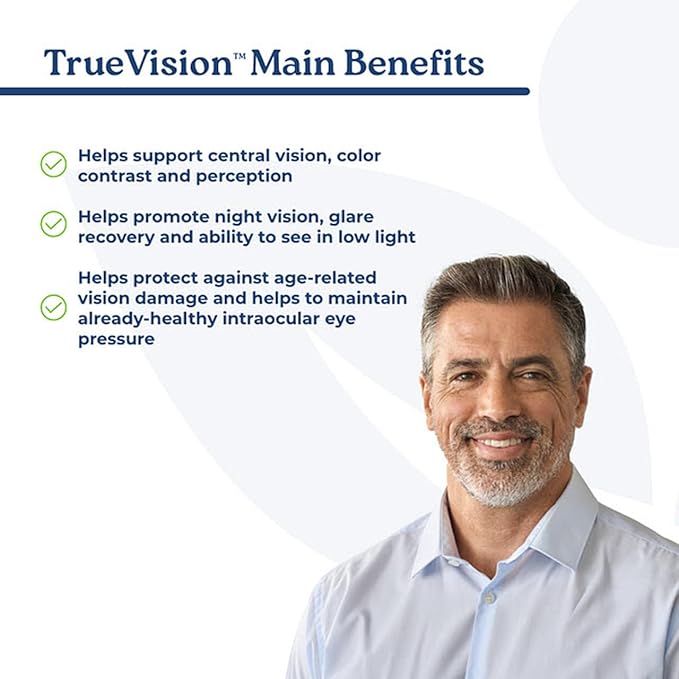 True-Vision Eye Health Supplement 20mg - (30 Veggie