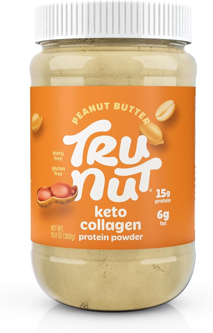 Tru-Nut Keto Collagen Protein Powder (Peanut 10.6 oz)
