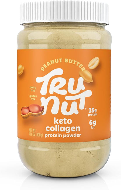 Tru-Nut Keto Collagen Protein Powder (Peanut 10.6 oz)