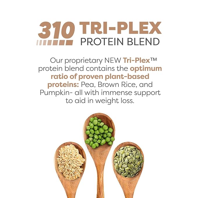 310 Nutrition All-In-One Meal Replacement Shake - Fiber-Rich Vegan Superfood Blend with Natural Sweeteners - Low Carb, Keto & Paleo Friendly, Gluten-Free, 26 Essential Vitamins & Minerals, Horchata, 28 Servings