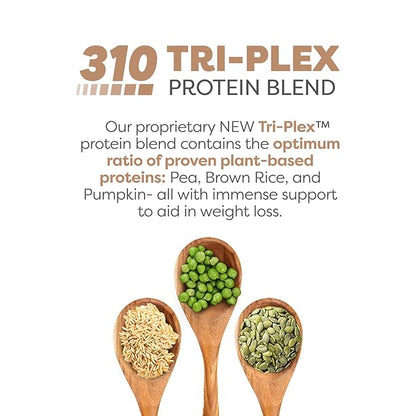 310 Nutrition All-In-One Meal Replacement Shake - Fiber-Rich Vegan Superfood Blend with Natural Sweeteners - Low Carb, Keto & Paleo Friendly, Gluten-Free, 26 Essential Vitamins & Minerals, Horchata, 28 Servings