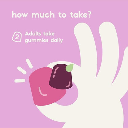 Zenkgo Women's Multivitamin Gummies, Supports Skin, (60Ct/30Day)
