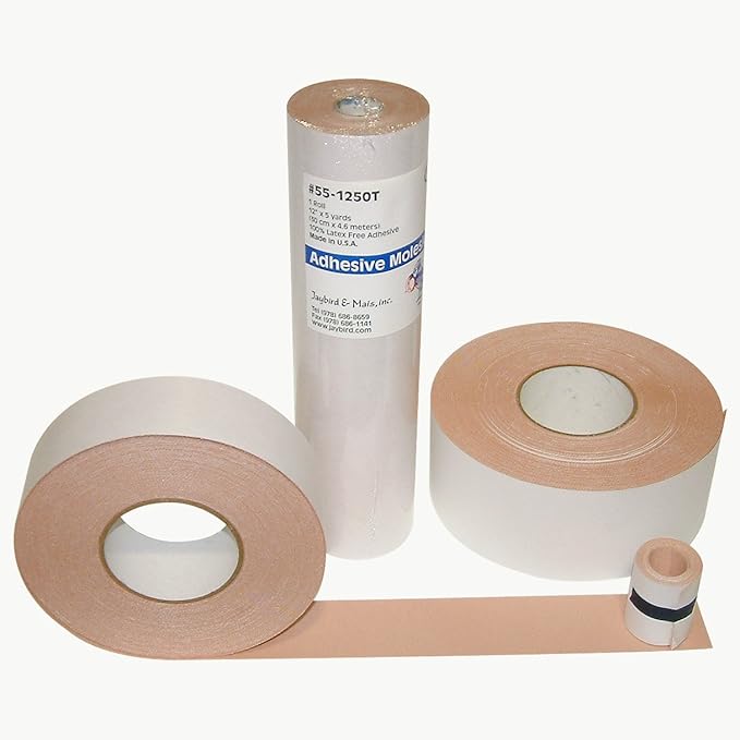 Jaybird & Mais Moleskin Roll [Adhesive-Backed]: 2 in. 75 ft.