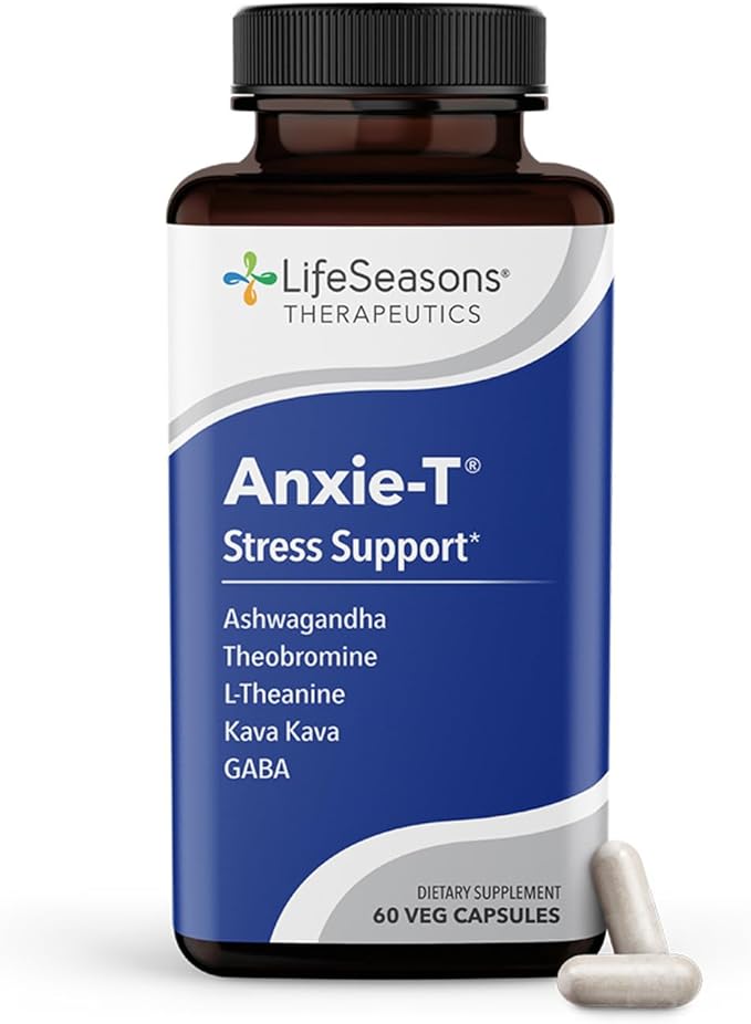 Anxie-T - Stress Relief Supplement - 60 Capsules