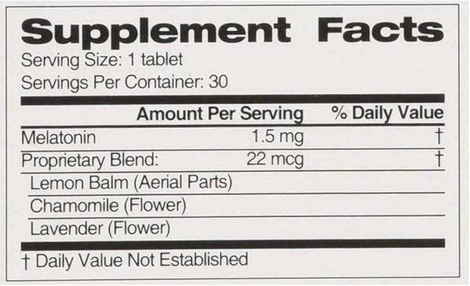 MidNite Sleep Aid for Occasional Sleeplessness, 30 Chewable 2)
