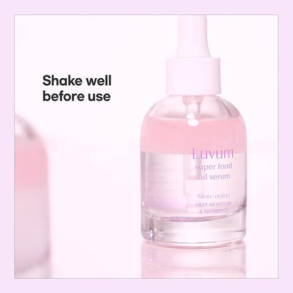 Slow Aging Super Food Oil Serum 1.01 fl. oz - Superfood Oil Serum - Anti-Aging & Hydration - Enhances Elasticity & Radiance - Nutrient-Rich Moisturizing Blend - Korean Skin Care